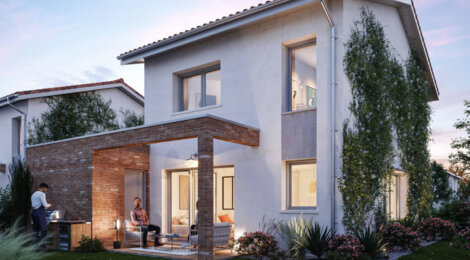 Programme immobilier neuf ALLEE DE MARIE-T - Tournefeuille à proximité à vélo du lac de la Ramée (31170) - Référence : 14801