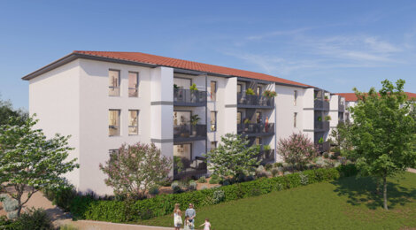 Programme immobilier neuf ECRIN BOISE - Tournefeuille à quelques minutes  du lac de La Ramée (31170) - Référence : 14800