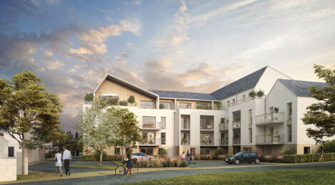 Programme immobilier neuf DOMAINE SAINT MARTIN TR2 - Tours à seulement 20 minutes de route du centre (37000) - Référence : 11165
