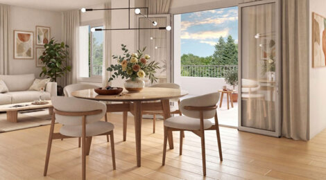 Programme immobilier neuf CONVIVANCE - Tours appartements lumineux proche parc de la Gloriette (37000) - Référence : 17588