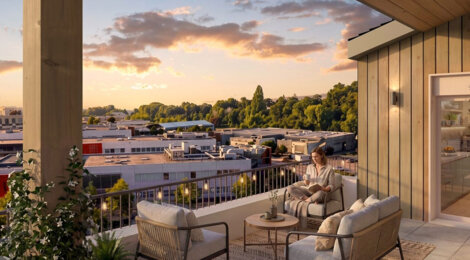 Programme immobilier neuf CONVIVANCE - Tours appartements lumineux proche parc de la Gloriette (37000) - Référence : 17588