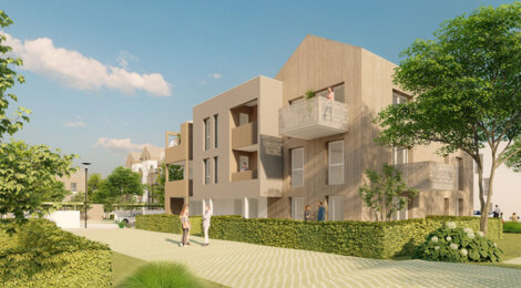 Programme immobilier neuf DOMAINE DE SUÈDE - Tours : appartements neufs du 2 au 4 pièces à 10 minutes du centre-ville (37000) - Référence : 15009