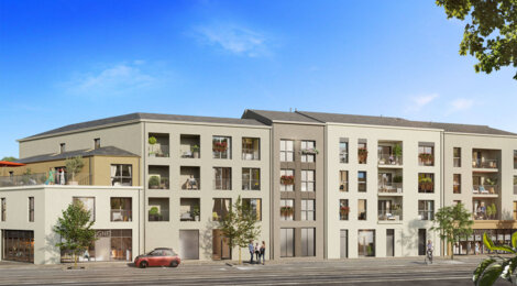 Programme immobilier neuf Les Impressionnistes - Tours : Appartements studio–T3 avec terrasses, jardin commun et proximité Place de la Tranchée (37000) - Référence : 14542