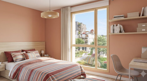 Programme immobilier neuf CARRE RABELAIS - Tours : Appartements studio–T4 avec terrasses, jardin paysager et proximité centre-ville (37000) - Référence : 14670