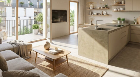 Programme immobilier neuf CARRE RABELAIS - Tours : Appartements studio–T4 avec terrasses, jardin paysager et proximité centre-ville (37000) - Référence : 14670