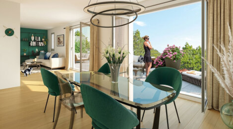 Programme immobilier neuf LES JARDINS DE SAPAILLÉ - Tours : Appartements T2–T4 avec terrasses, potager commun et proximité commodités (37000) - Référence : 9810