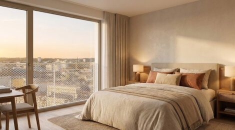 Programme immobilier neuf Skyline - Tours centre-ville adresse prisée proche quais (37000) - Référence : 17237