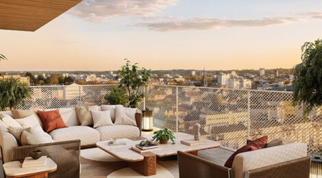Programme immobilier neuf Skyline - Tours centre-ville adresse prisée proche quais (37000) - Référence : 17237