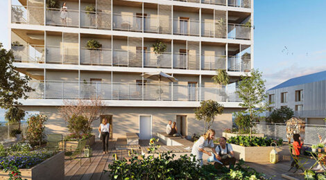 Programme immobilier neuf Skyline - Tours centre-ville adresse prisée proche quais (37000) - Référence : 17237