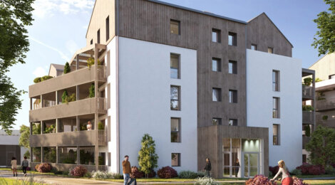 Programme immobilier neuf LES JARDINS DU LUXEMBOURG - Tours  proche tramway et commerces (37000) - Référence : 16745