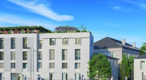 Programme immobilier neuf CARRE D'ALINCOURT - Tours : résidence étudiante au pied du tramway A Gare de Tours (37000) - Référence : 15339