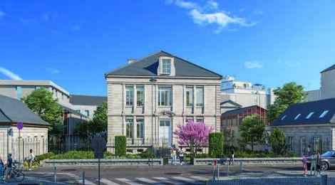 Programme immobilier neuf CARRE D'ALINCOURT - Tours : résidence étudiante au pied du tramway A Gare de Tours (37000) - Référence : 15339