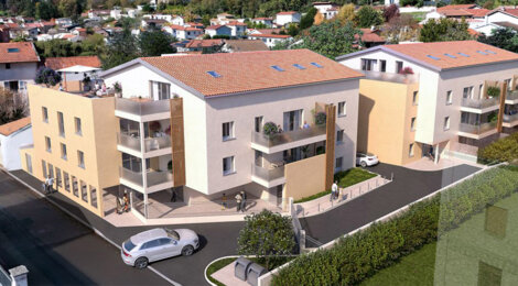 Programme immobilier neuf COEUR TOUSSIEU - Toussieu à deux pas  de la mairie (69780) - Référence : 13589