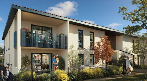 Programme immobilier neuf NUANCES TOUSSIEU  les Maisons - Toussieu : maisons et appartements neufs du 2 au 5 pièces en cœur de ville (69780) - Référence : 15530