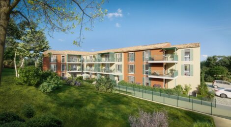 Programme immobilier neuf VAL ST-ROCH - AVANT-PREMIERE - Trans-en-Provence : appartements neufs du 2 au 4 pièces proche du centre du village (83720) - Référence : 11973