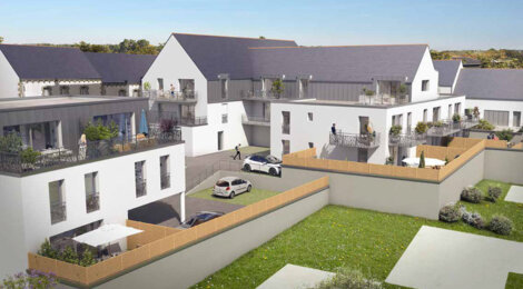 Programme immobilier neuf RESIDENCE LE MENHIR - Trégunc proche du centre-bourg (29910) - Référence : 13141