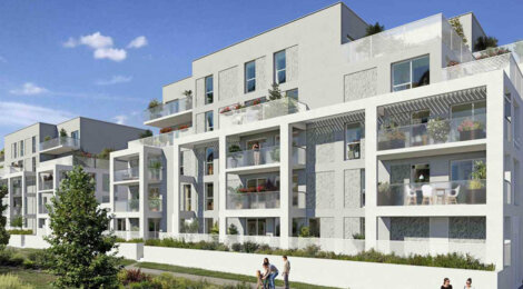 Programme immobilier neuf ATELIERS LUCINA - Trélazé : Appartements studio–T4 avec terrasses, balcons et proximité commodités (49800) - Référence : 17089