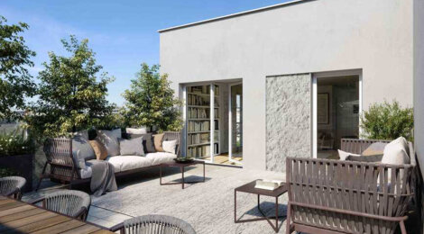 Programme immobilier neuf ATELIERS LUCINA - Trélazé : Appartements studio–T4 avec terrasses, balcons et proximité commodités (49800) - Référence : 17089