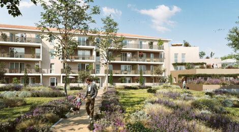 Programme immobilier neuf TERRASSES VICTORIA - Trets résidence neuve au cœur de la ZAC René Cassin (13530) - Référence : 17284