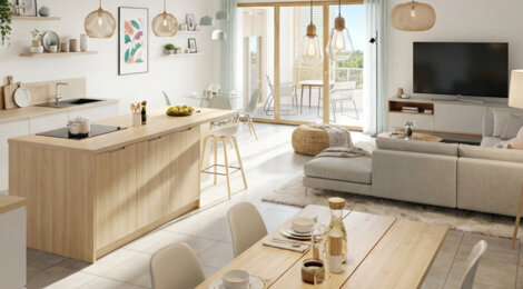 Programme immobilier neuf Ome - Trévoux appartements au cœur de l’écoquartier des Orfèvres (01600) - Référence : 13732