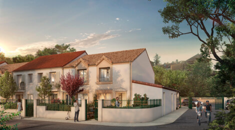 Programme immobilier neuf Le Clos Gallieni - Triel-sur-Seine : maisons et appartements neufs du 2 au 4 pièces à 5 min de la gare transilien J (78510) - Référence : 15495