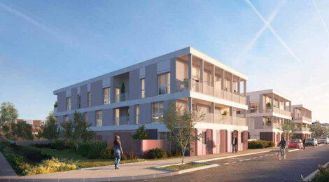 Programme immobilier neuf Trilogie - Trignac : Appartements T2–T4 avec terrasses, jardins privatifs et proximité quartier Océane Acacias (44570) - Référence : 7134