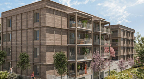 Programme immobilier neuf Arcadia - Trilport appartements avec balcon dans écoquartier proche Marne (77470) - Référence : 17557