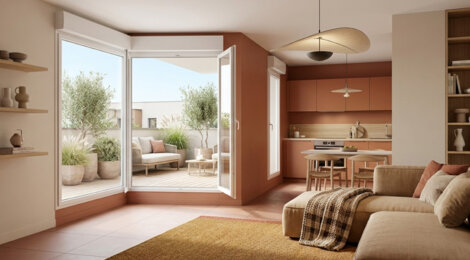 Programme immobilier neuf RESIDENCE L'HORTUS - Truchtersheim : appartements neufs du 2 au 5 pièces à 8 minutes du centre-ville (67370) - Référence : 7622