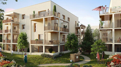 Programme immobilier neuf LES ROBINSONS - Tullins à quelques kilomètres du parc naturel du Vercors (38210) - Référence : 15443