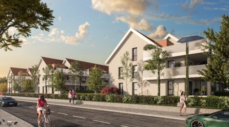 Programme immobilier neuf le domaine du veilleur - Turckheim cadre viticole à 10 min de Colmar (68230) - Référence : 17151