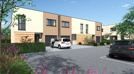 Programme immobilier neuf Le Clos de la Brasserie - Uckange : 13 maisons T4–T5 de 90 m² avec jardins privatifs près des commodités (57270) - Référence : 139