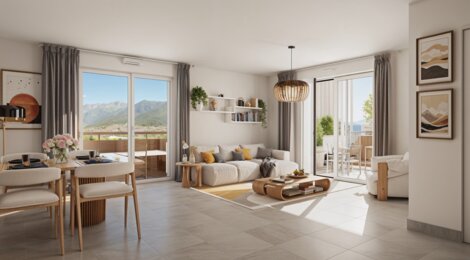 Programme immobilier neuf Horizon - Ugine à proximité du lac d’Annecy (73400) - Référence : 16127