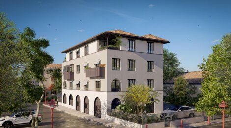 Programme immobilier neuf Lohitzalde - Urrugne : appartements neufs du 2 au 4 pièces en quartier Socoa (64122) - Référence : 16927