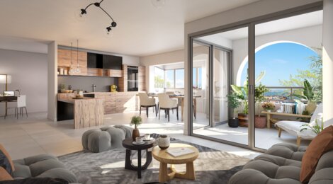 Programme immobilier neuf Lohitzalde - Urrugne : appartements neufs du 2 au 4 pièces en quartier Socoa (64122) - Référence : 16927