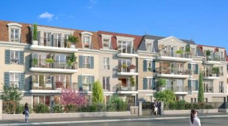 Programme immobilier neuf Villa 17 - Vaires-sur-Marne : Appartements T2–T4 avec balcons, jardins et ambiance chaleureuse proche de la gare (77360) - Référence : 5792