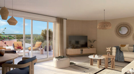 Programme immobilier neuf LA CANOPEE - TRANCHE 2 - Valbonne à proximité de la mer (06560) - Référence : 14327