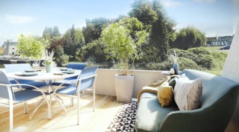 Programme immobilier neuf ESKO - Valenciennes : appartements neufs du T1 au T5 proche du Port de plaisance (59300) - Référence : 15015