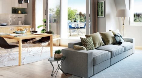 Programme immobilier neuf ESKO - Valenciennes : appartements neufs du T1 au T5 proche du Port de plaisance (59300) - Référence : 15015