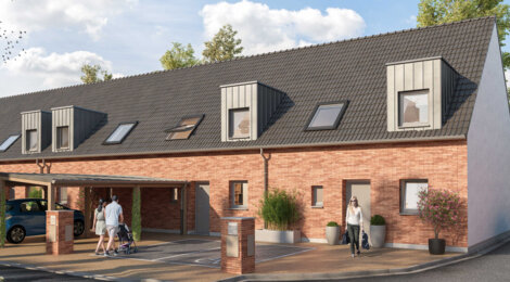 Programme immobilier neuf LE DOMAINE D'HARPIGNIES -  Valenciennes : maisons et appartements neufs du 2 au 4 pièces en quartier Saint-Roch (59300) - Référence : 14825