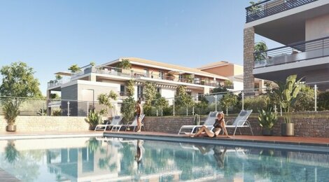 Programme immobilier neuf L'escale - Vallauris : appartements neufs du studio au 4 pièces proche de Golfe-Juan (06220) - Référence : 14326