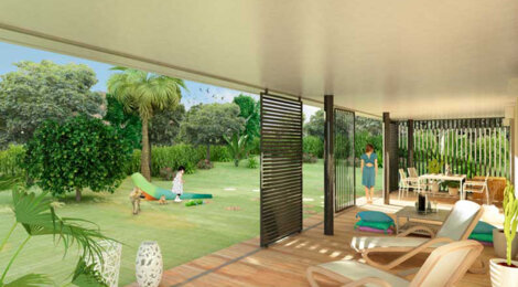 Programme immobilier neuf RESIDENCE VILLA MONCEAU - Vallauris proche de la plage de Golfe-Juan (06220) - Référence : 12876