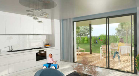 Programme immobilier neuf RESIDENCE VILLA MONCEAU - Vallauris proche de la plage de Golfe-Juan (06220) - Référence : 12876