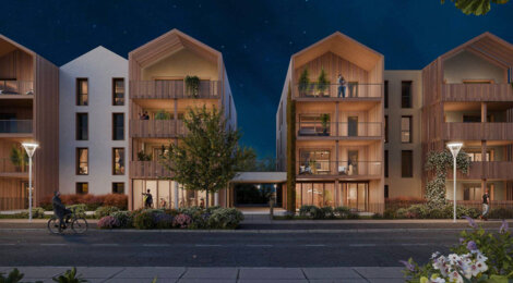 Programme immobilier neuf LES MARITIMES - Vannes à proximité de la Presqu’île de Conleau (56000) - Référence : 15678