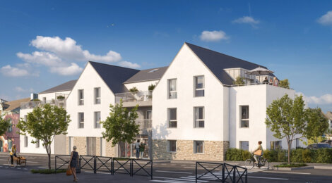 Programme immobilier neuf LIBERTY - Vannes à quelques minutes de la gare SNCF (56000) - Référence : 17032