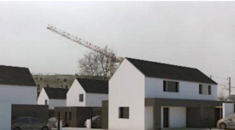 Programme immobilier neuf LE CLOS DE METZ VANNES - Vannes : Maisons T4–T5 avec jardins privatifs, garages et proximité gare (56000) - Référence : 12654