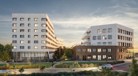 Programme immobilier neuf ALPHA - Vannes résidence étudiante à deux pas de l’Université de Bretagne Sud (56000) - Référence : 10957
