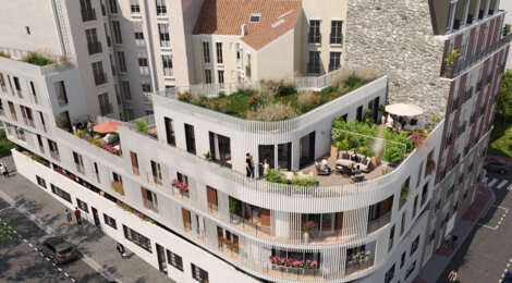 Programme immobilier neuf ALLURE - Vanves à deux pas métro 12 et tram T2 (92170) - Référence : 16620