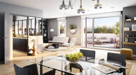 Programme immobilier neuf 30 RUE D'ISSY - Vanves : Appartements neufs studio au T5 avec terrasses privatives au cœur du quartier Lycée Michelet (92170) - Référence : 6253