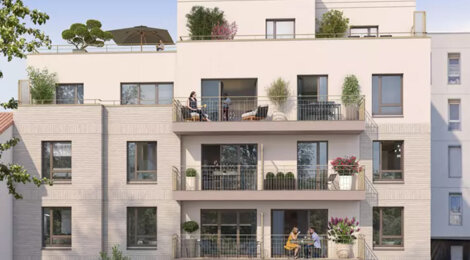 Programme immobilier neuf Alba - Vanves proche centre-ville et du Transilien L (92170) - Référence : 16621