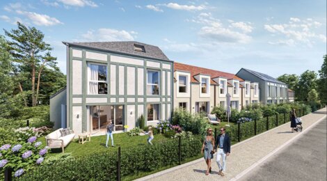 Programme immobilier neuf LES COTTAGES DU HÔME - Varaville à proximité de la plage (14390) - Référence : 12155
